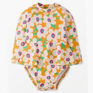 Hanna Andersson One Piece Skirted Rashguard Swimsuit